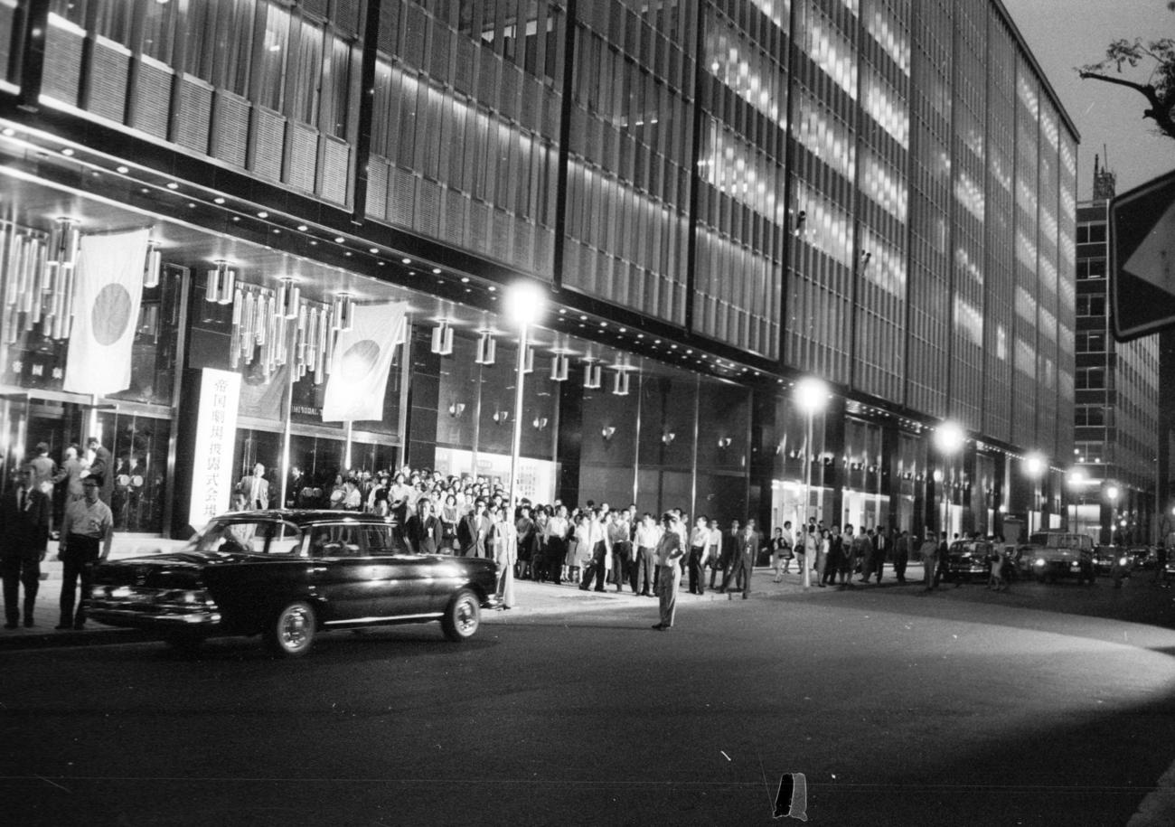 1966年　帝国劇場開場式