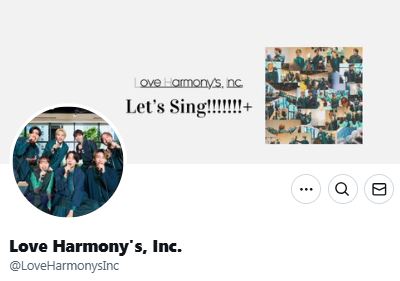 Love Harmony’s，IncのXから