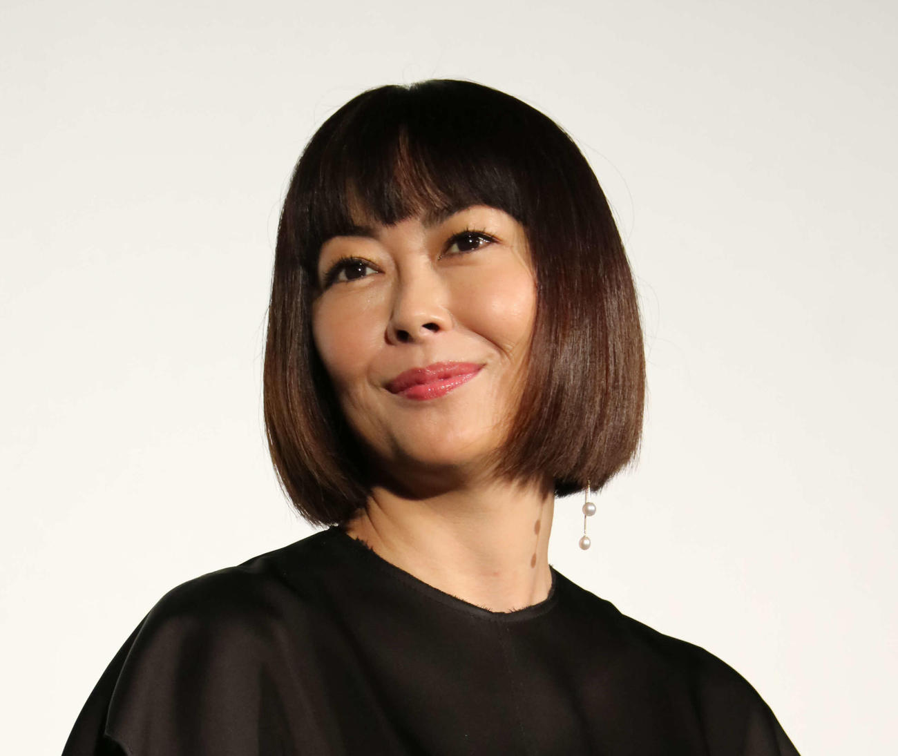 東京国祭映画祭で上映された「Love Letter」のトークショーに出席した中山美穂さん（2016年10月）