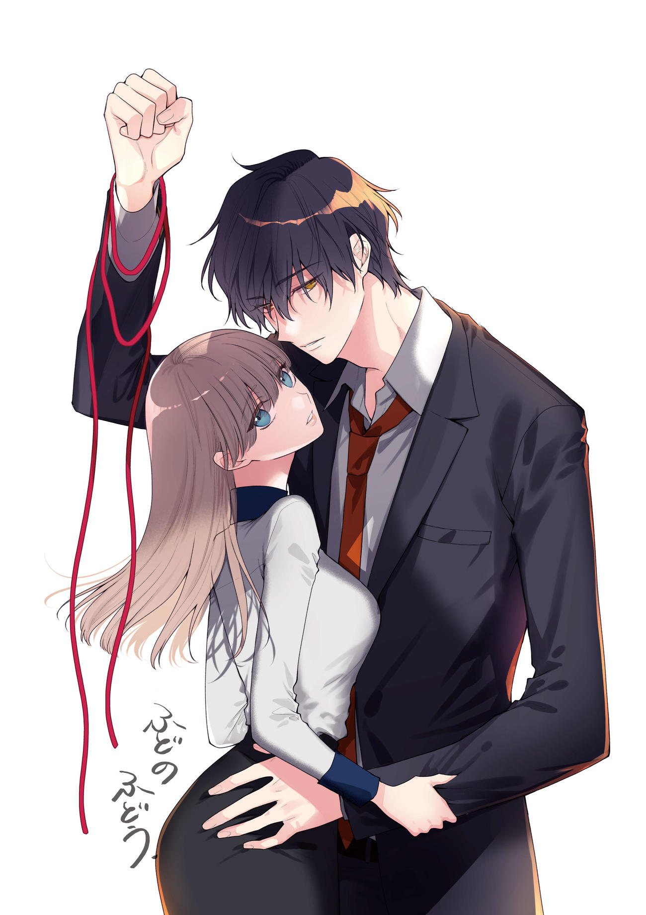 「キスでふさいで、バレないで。」描き下ろしイラスト（C）「キスでふさいで、バレないで。」製作委員会