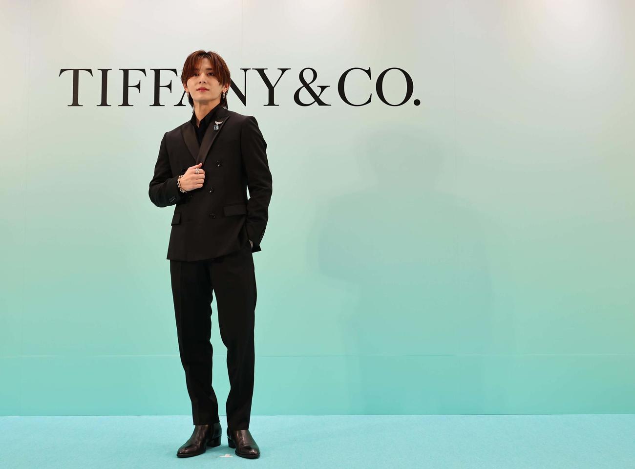 御堂筋チャレンジ2024～御堂筋サテライトプレ実施2nd～「ティファニーホリデー2024」点灯イベントに登場した山田涼介（撮影・上田博志）