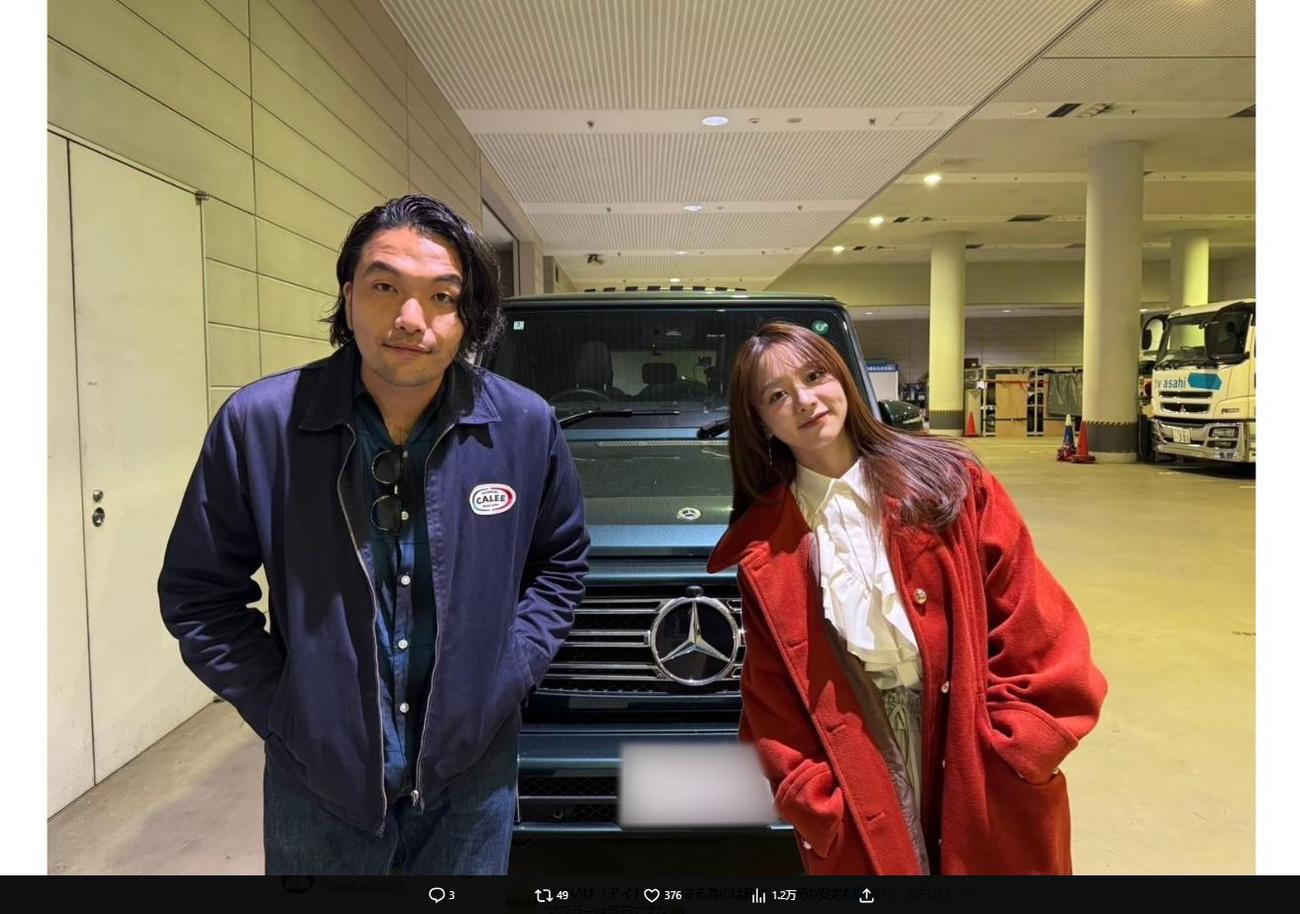 森香澄の全部嘘テレビの公式Xから
