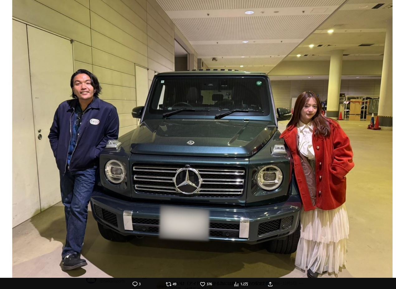森香澄の全部嘘テレビの公式Xから