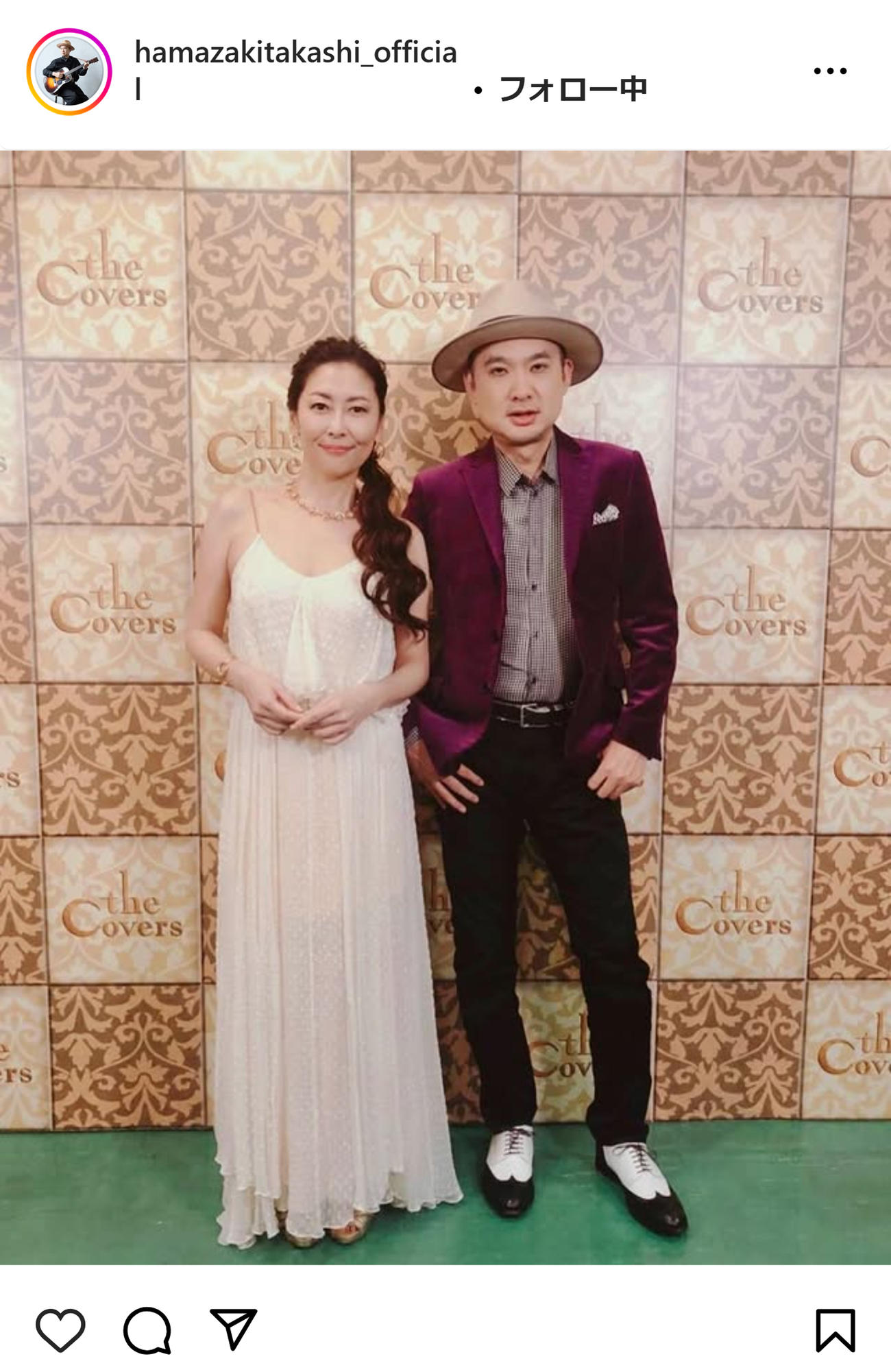 浜崎貴司のインスタグラムから