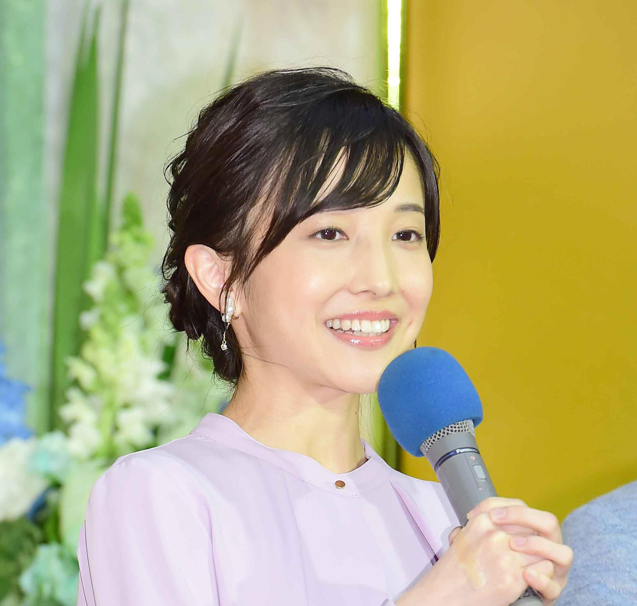 NHK林田理沙アナウンサー（2020年2月撮影）