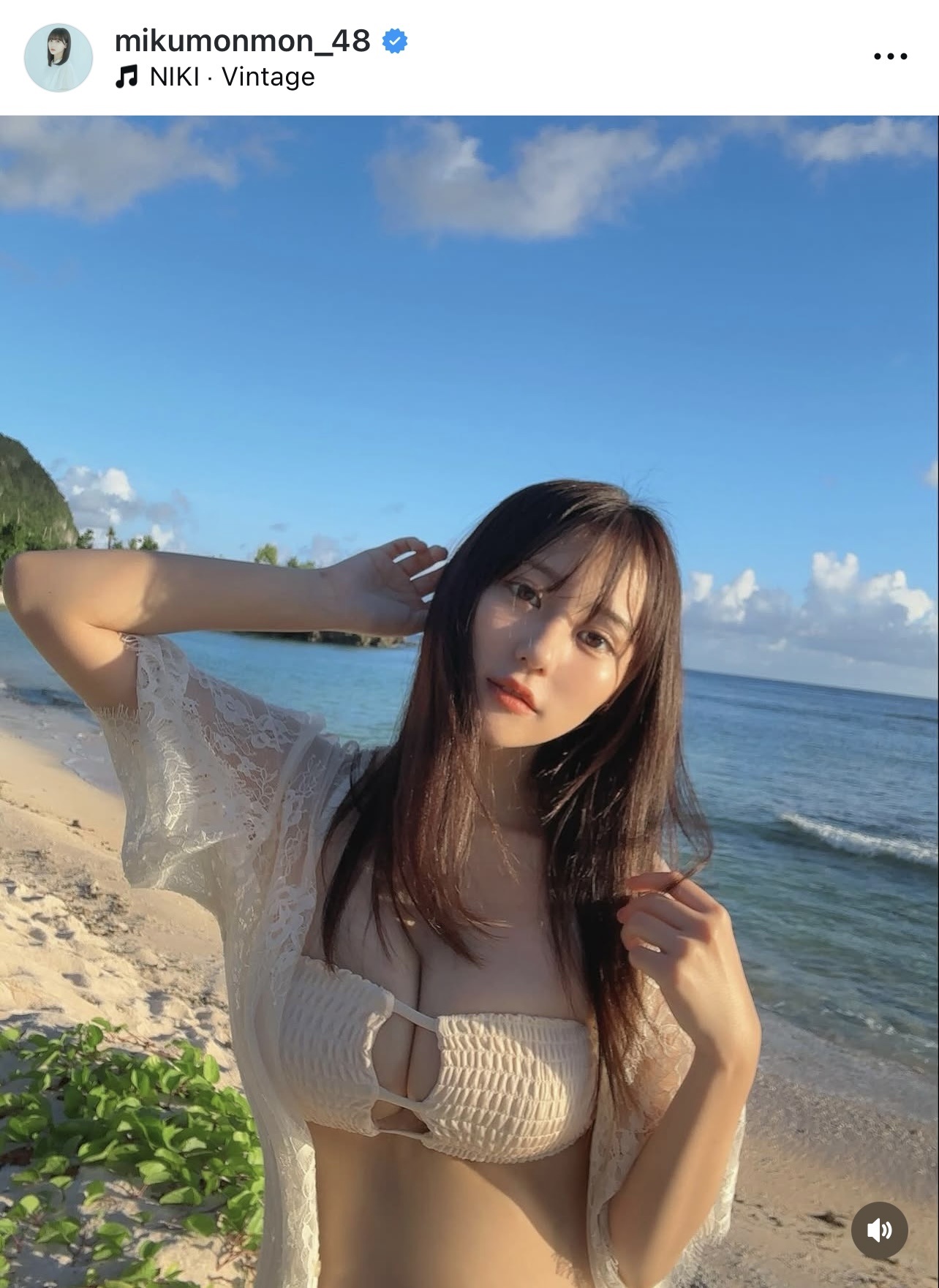 田中美久のインスタグラムから
