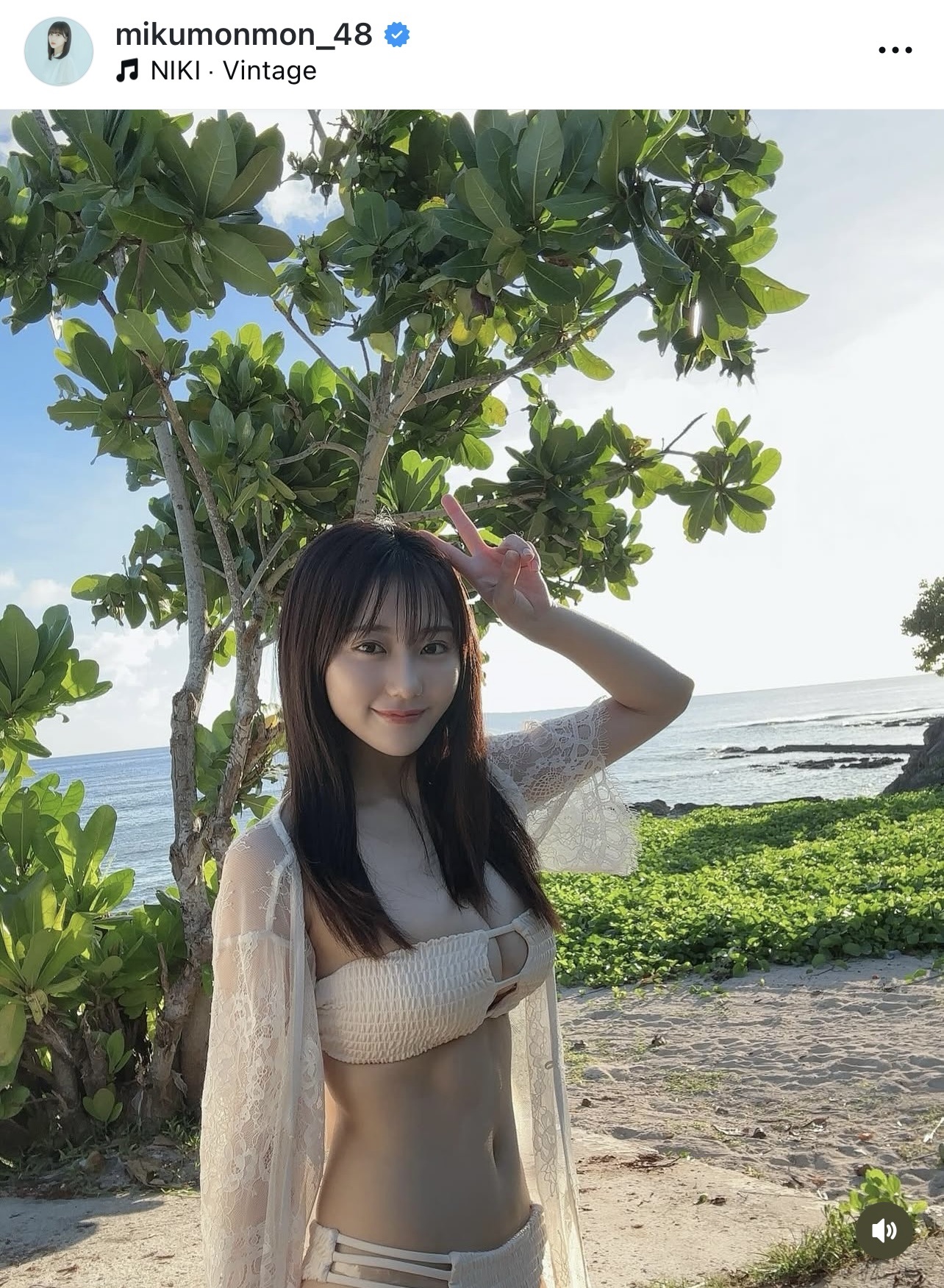 田中美久のインスタグラムから