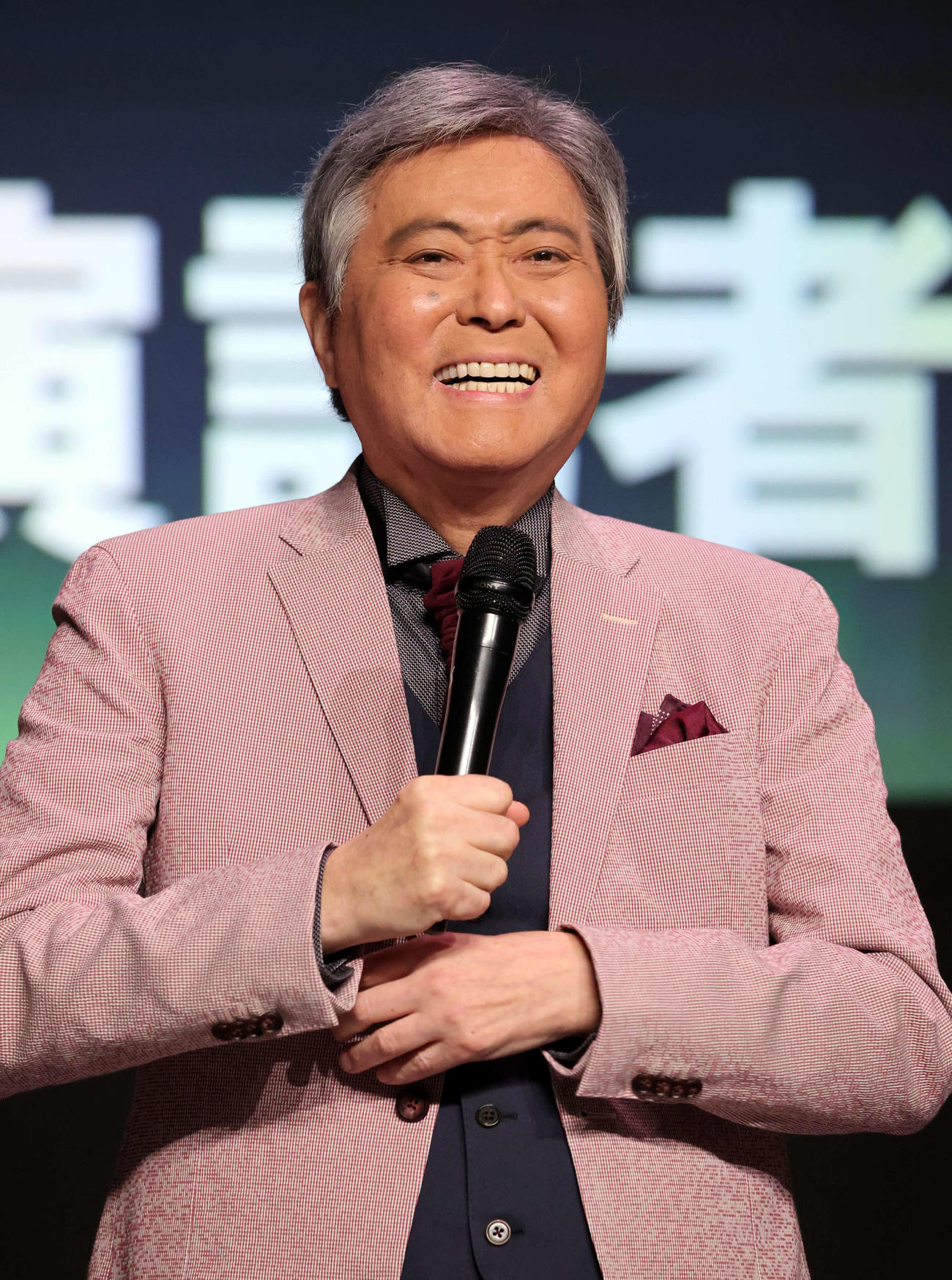アレグリア日本公演記者発表で笑顔を見せる小倉智昭さん（2022年10月11日撮影）