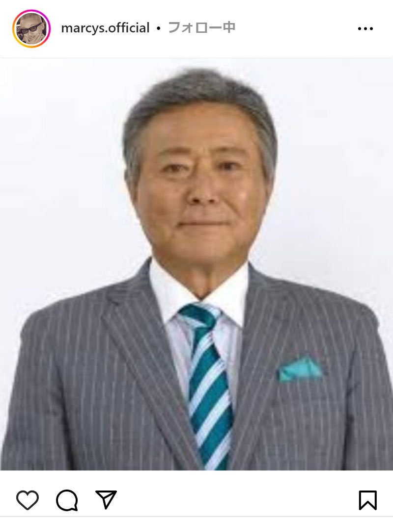 田代まさし氏のインスタグラムから