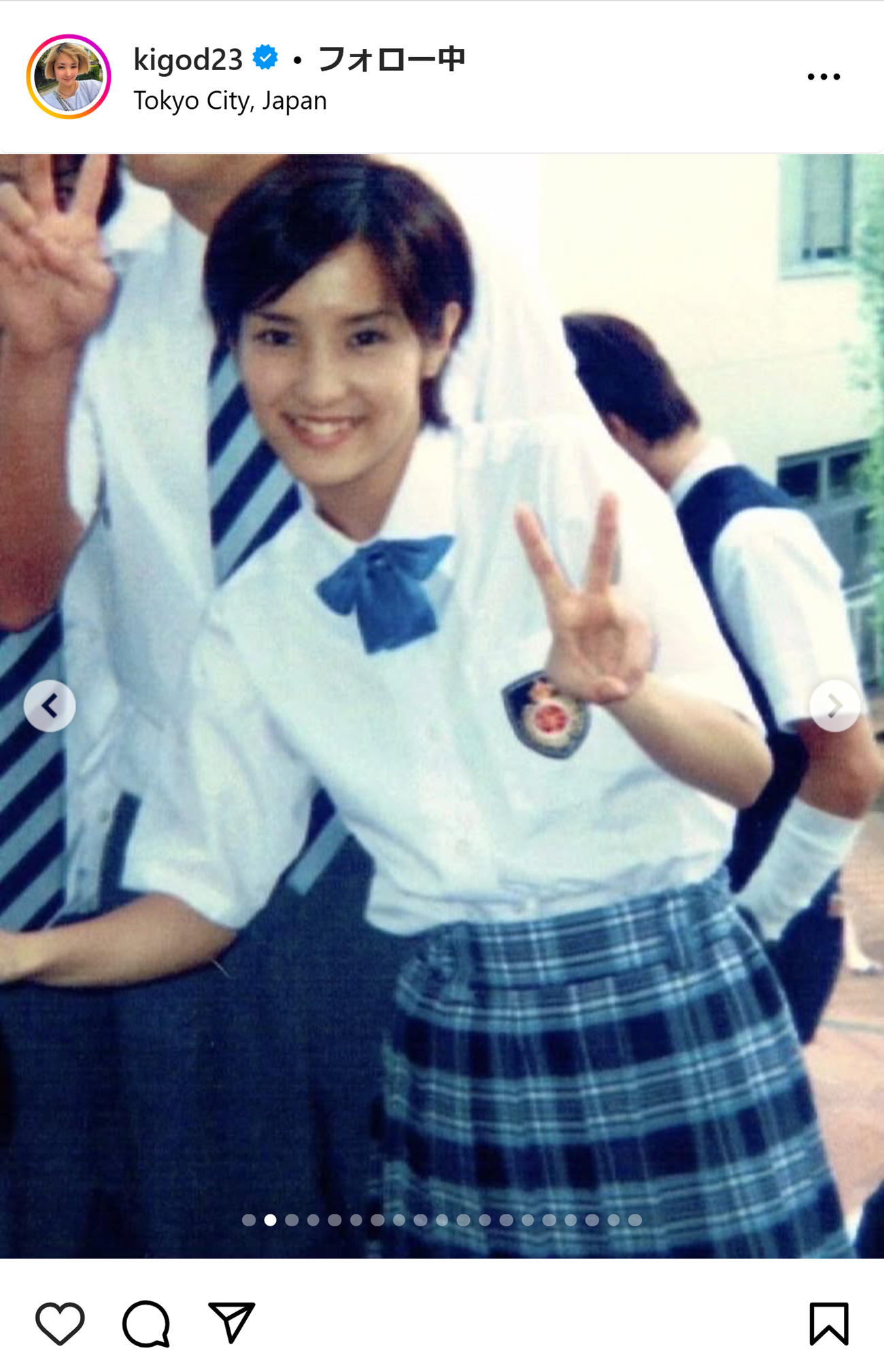 希良梨のインスタグラムから
