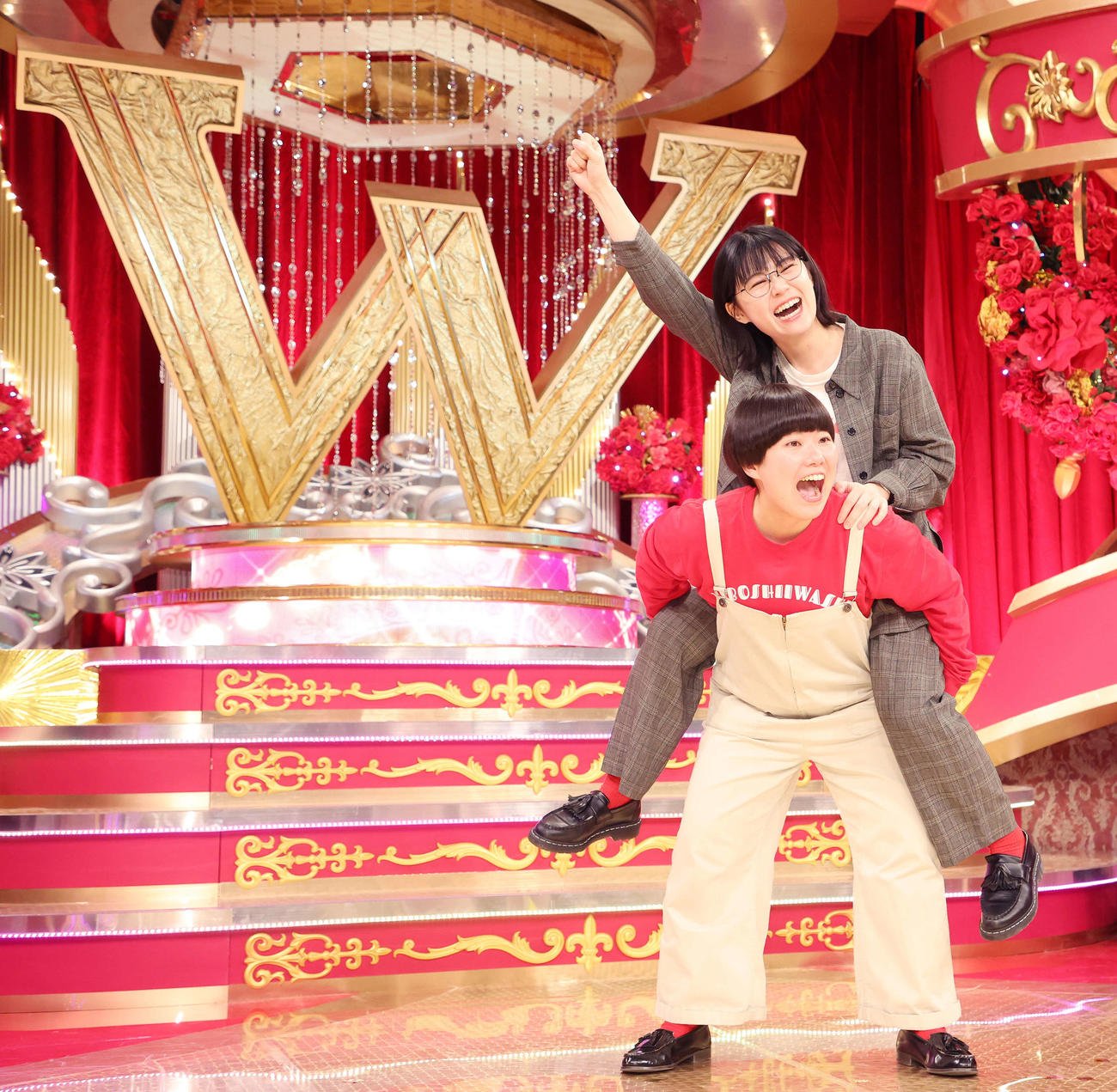 THE Wで優勝した、にぼしいわしの香空にぼし（下）と伽説いわし（撮影・鈴木正人）