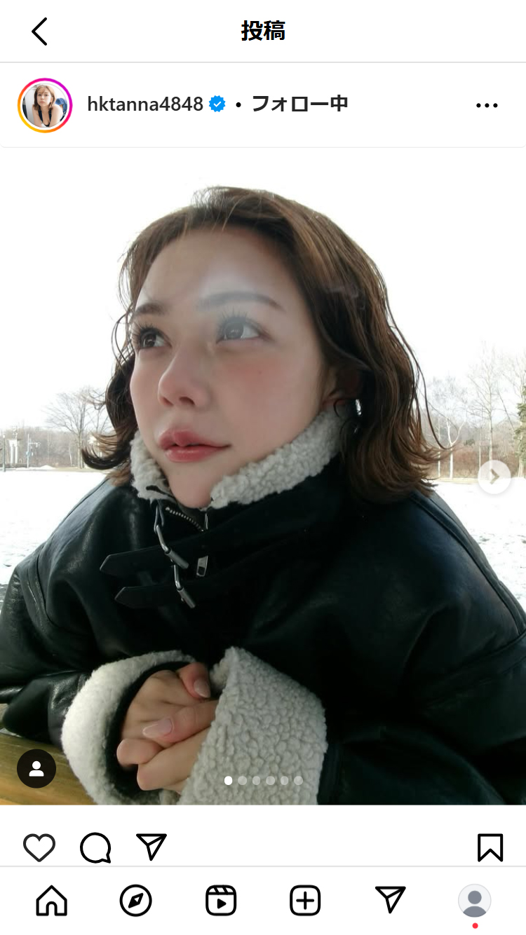 村重杏奈のインスタグラムから