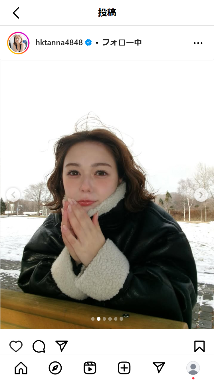 村重杏奈のインスタグラムから