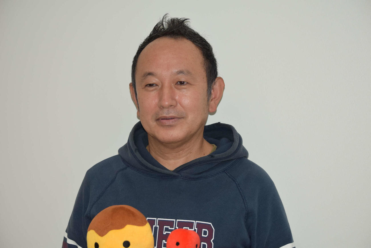 小説「それでも俺は、妻としたい」がドラマ化された足立紳監督（撮影・阪口孝志）
