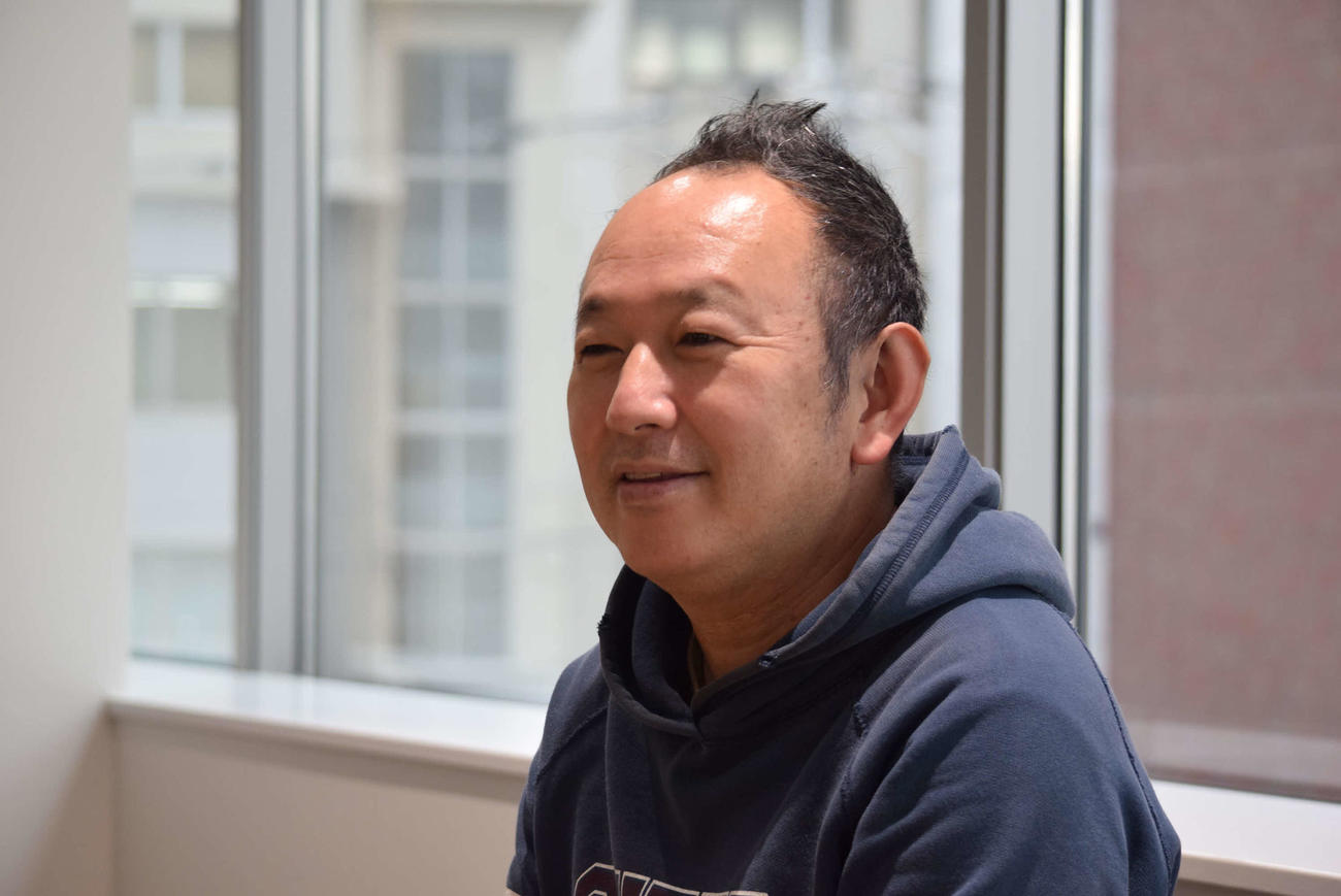 小説「それでも俺は、妻としたい」がドラマ化された足立紳監督（撮影・阪口孝志）
