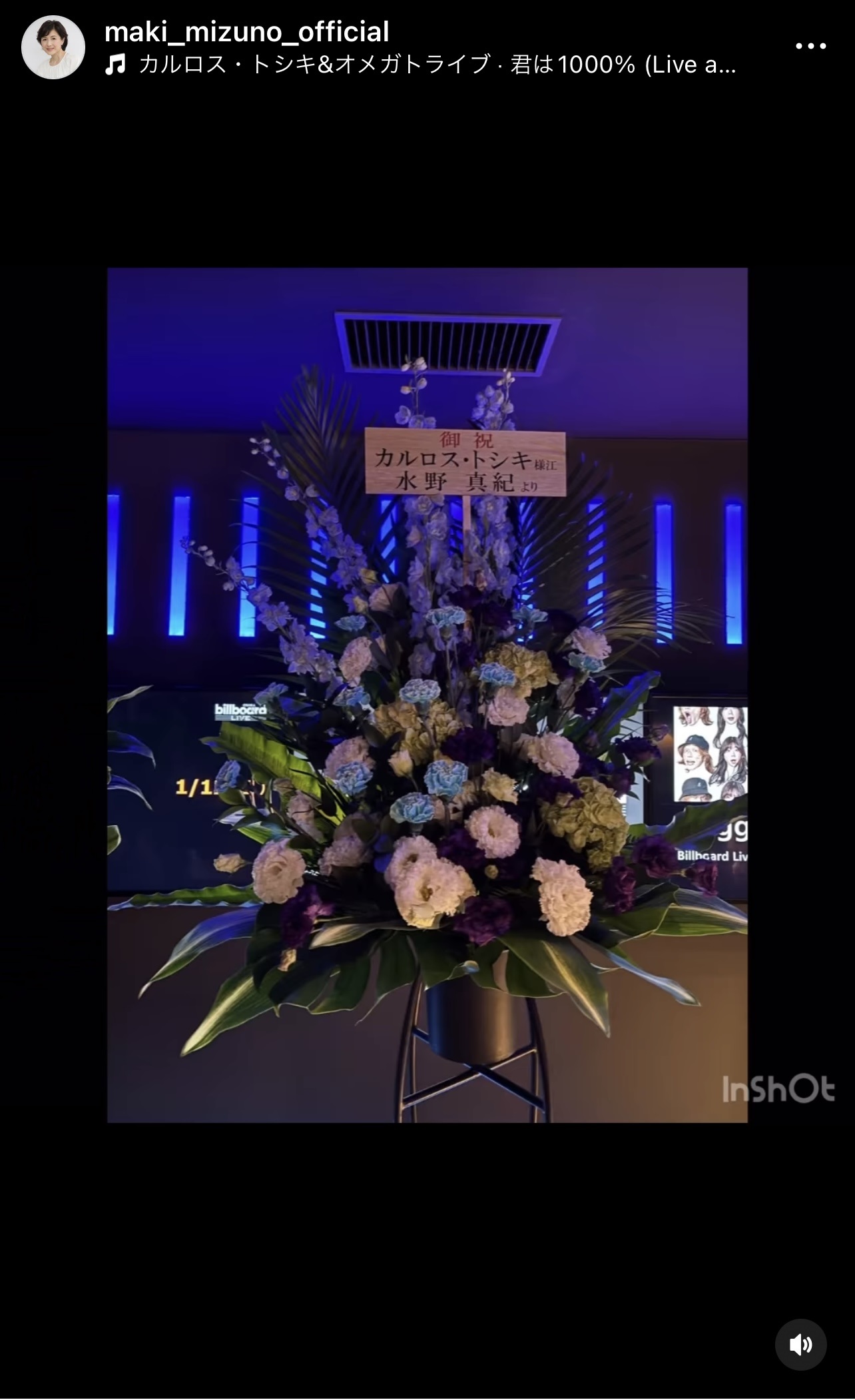 水野真紀のインスタグラムから