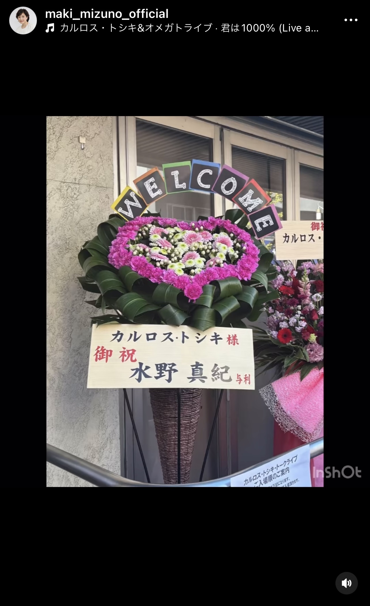 水野真紀のインスタグラムから