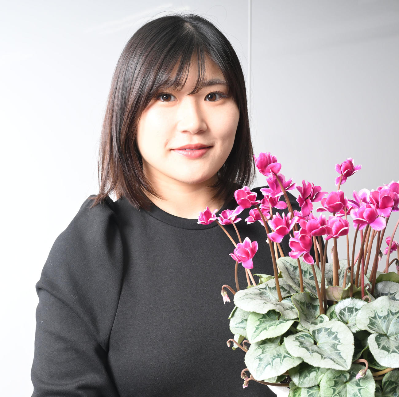 往年の女子プロレス黄金期を描くNetflixのドラマ「極悪女王」に出演の隅田杏花（撮影・千葉一成）