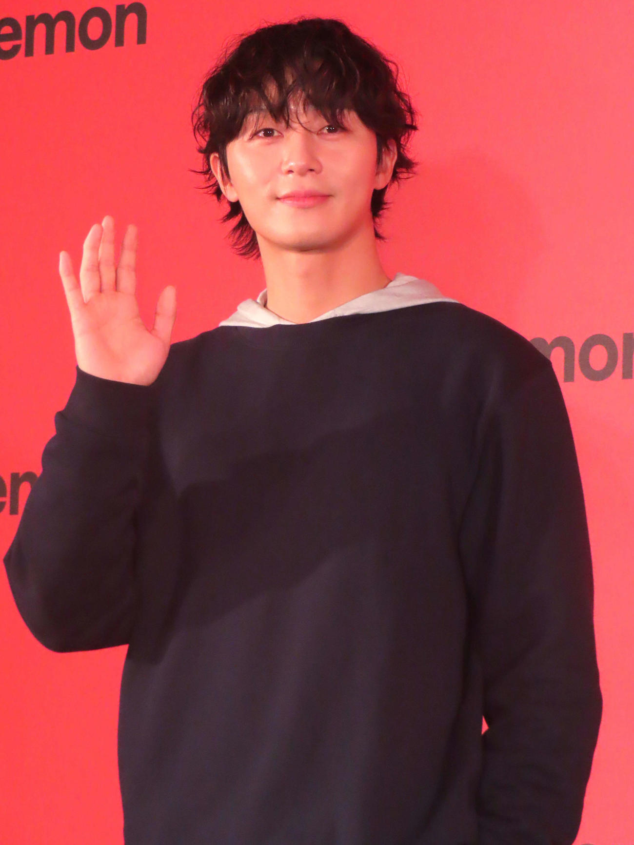 「lululemon Shibuya Flagship」オープニングセレモニーに登壇したパク・ソジュン
