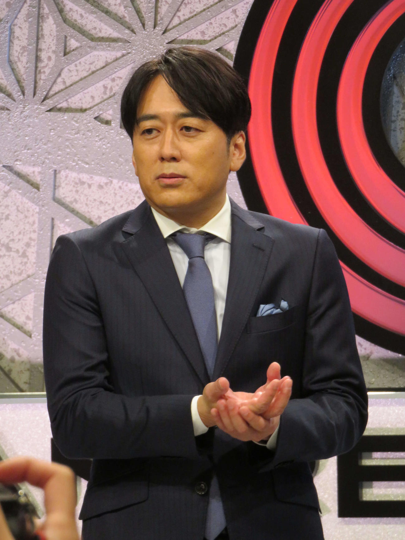 「第66回輝く！日本レコード大賞」の司会を務めるTBS安住紳一郎アナウンサー