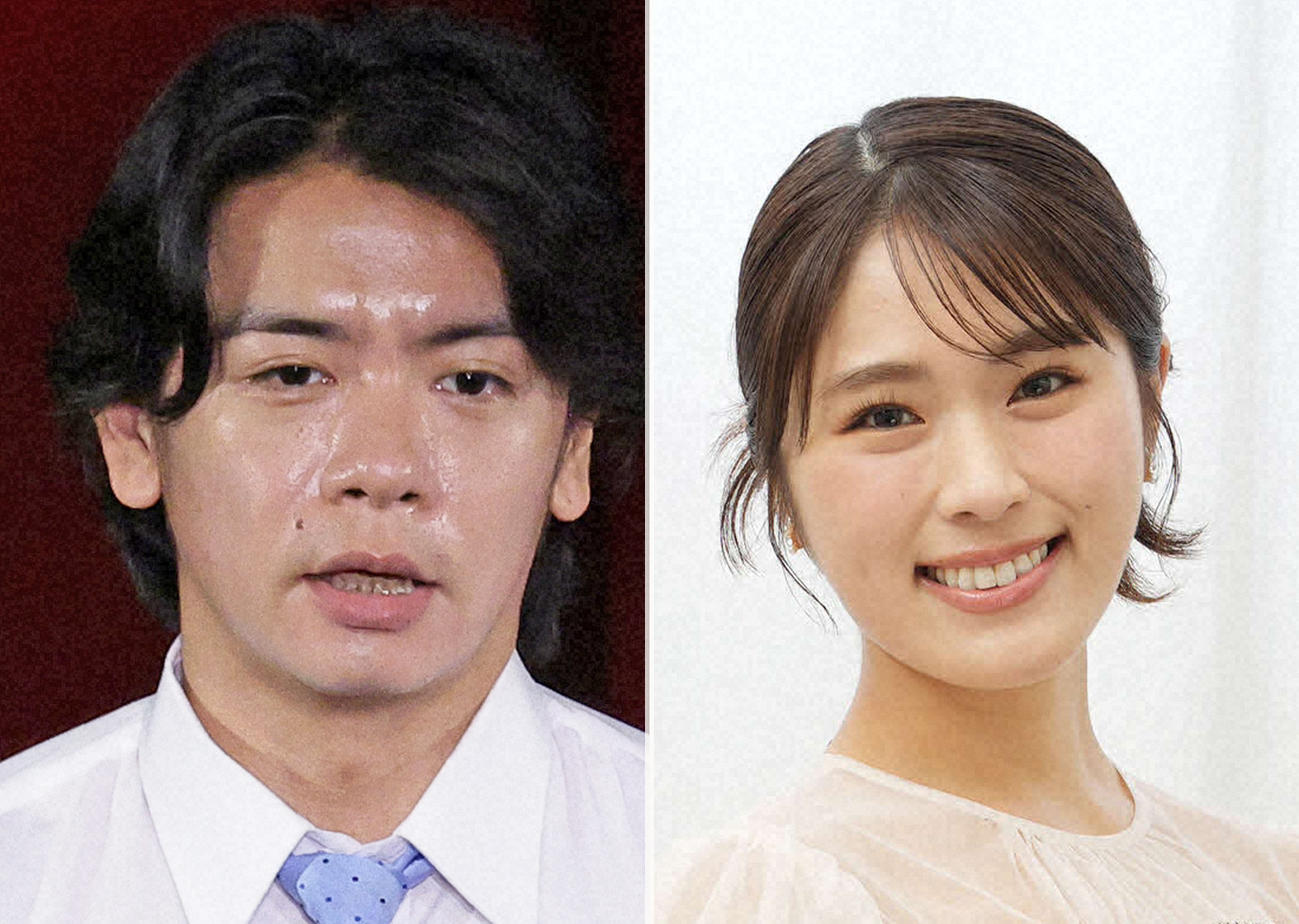 野田クリスタル（左）と渋谷凪咲
