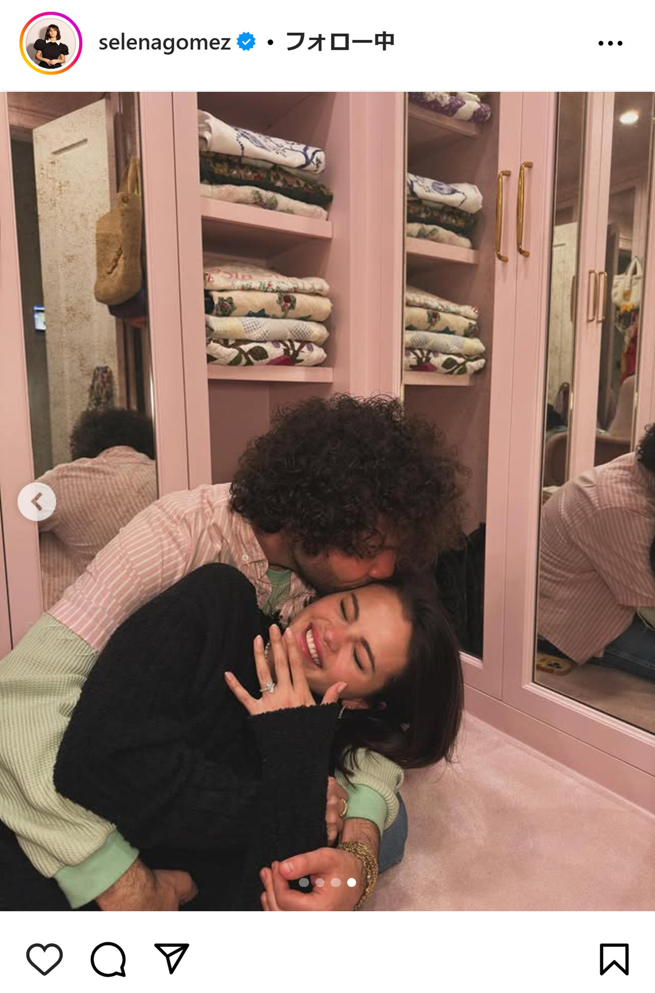 セレーナ・ゴメスのインスタグラムから