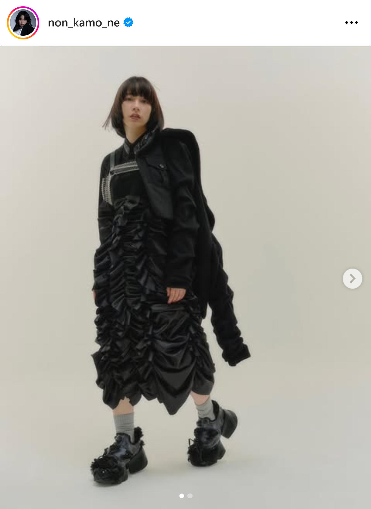 のんのインスタグラムから