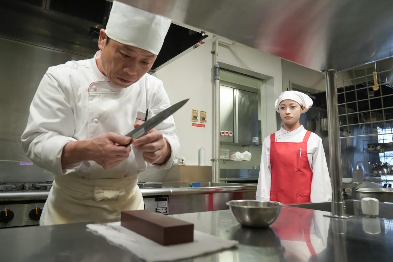 NHK連続テレビ小説「おむすび」の1場面（C）NHK