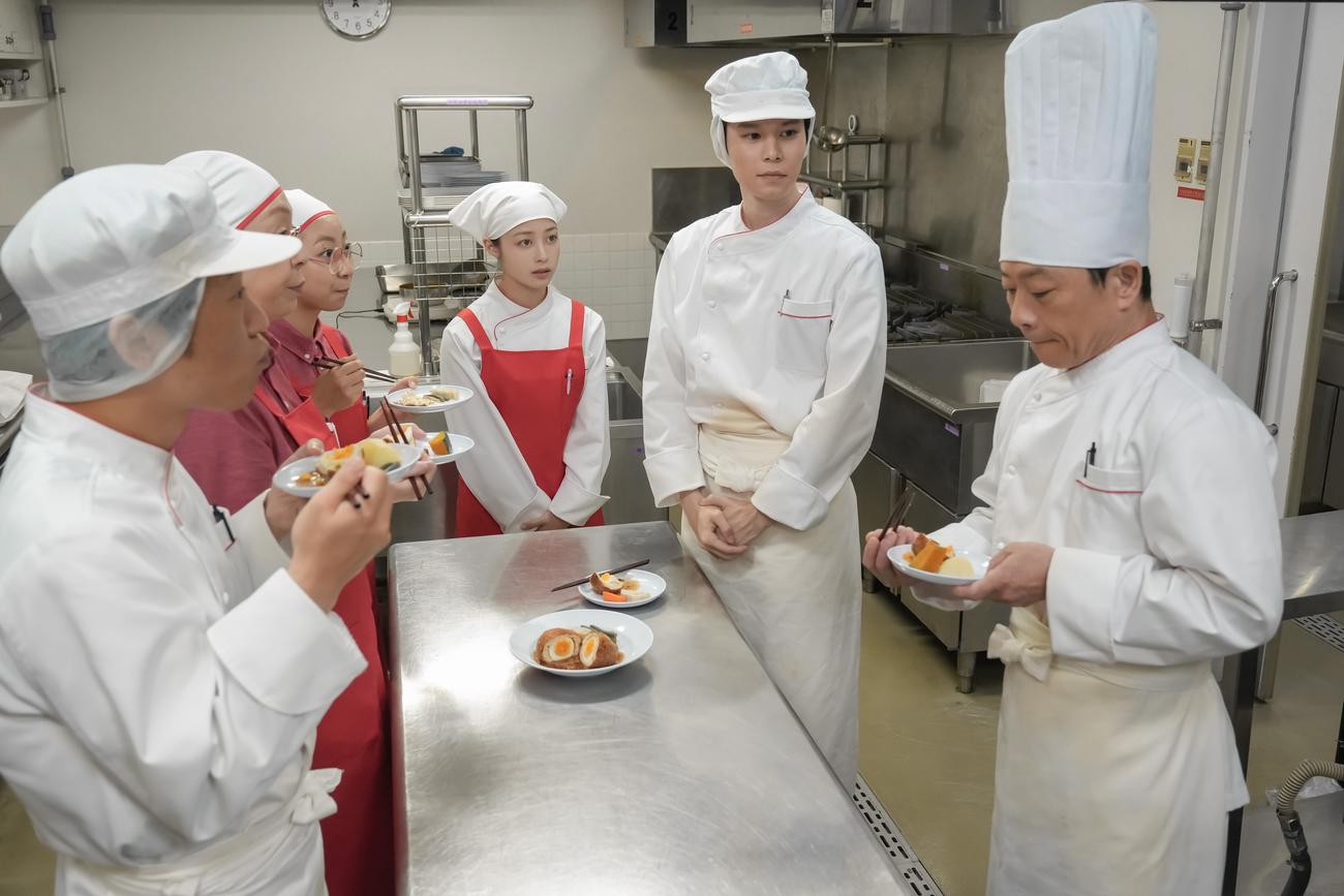 NHK連続テレビ小説「おむすび」の1場面（C）NHK