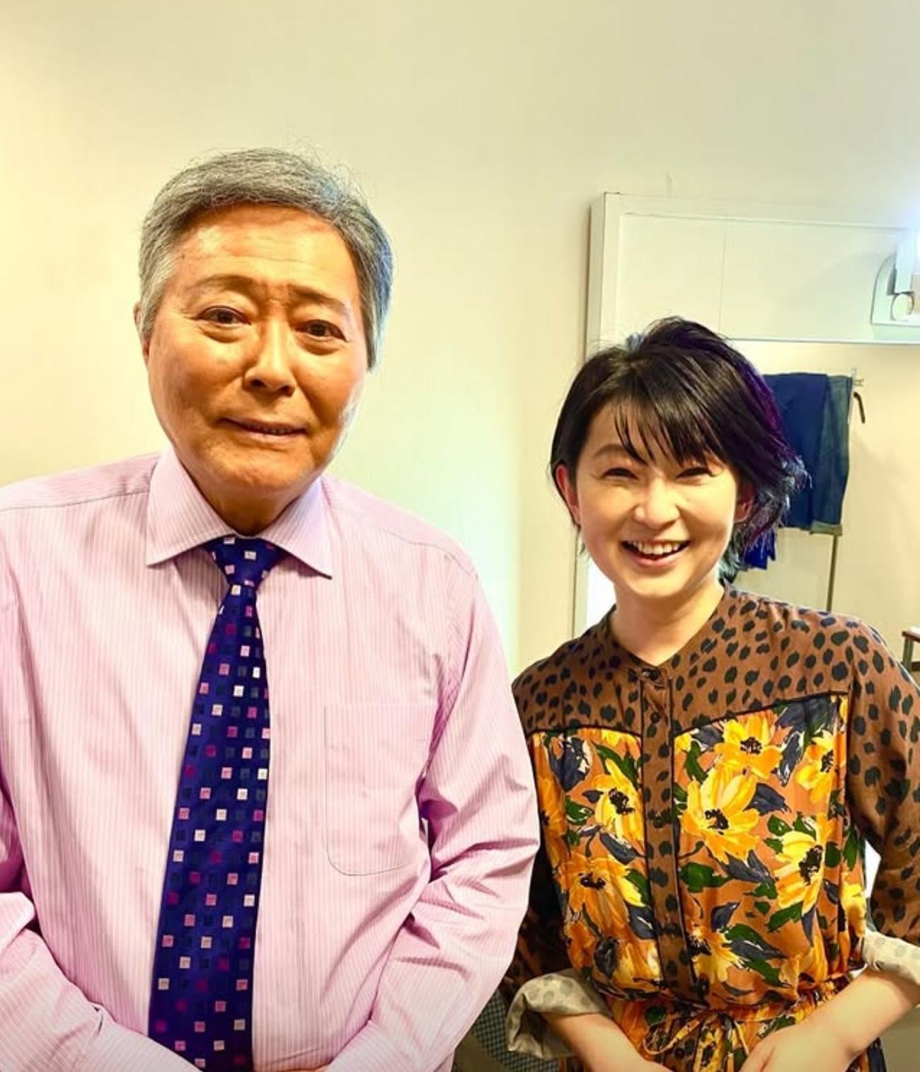 小島奈津子アナのインスタグラムから