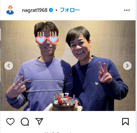 名倉潤のインスタから