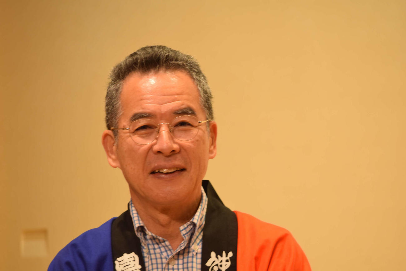 伊藤史隆・神戸新開地・喜楽館支配人（撮影・阪口孝志）