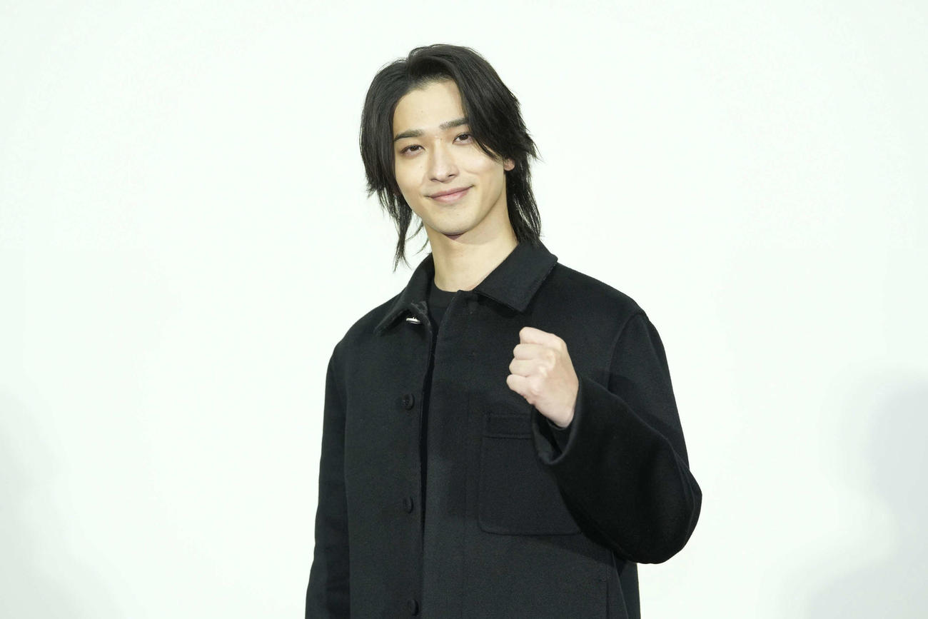 25年度NHK大河ドラマ「べらぼう～蔦重栄華乃夢噺～」制作会見に出席した主演の横浜流星