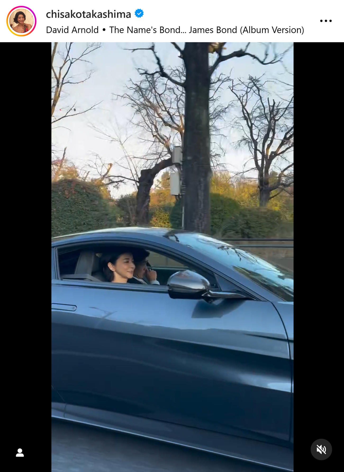 高嶋ちさ子のインスタグラムから