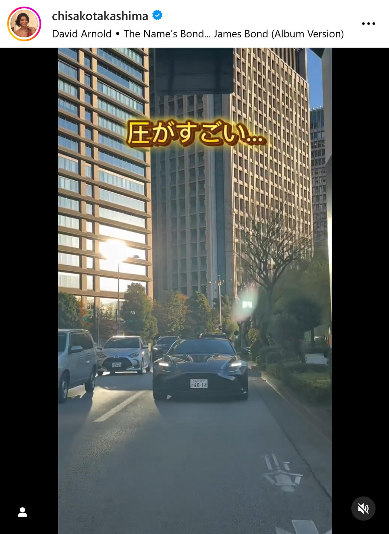 高嶋ちさ子のインスタグラムから