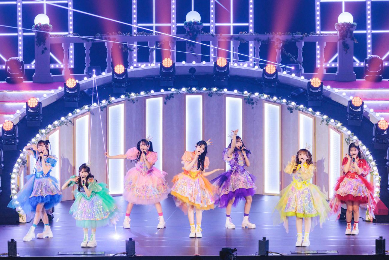 初全国ホールツアーの千秋楽公演を行ったFRUITS ZIPPER
