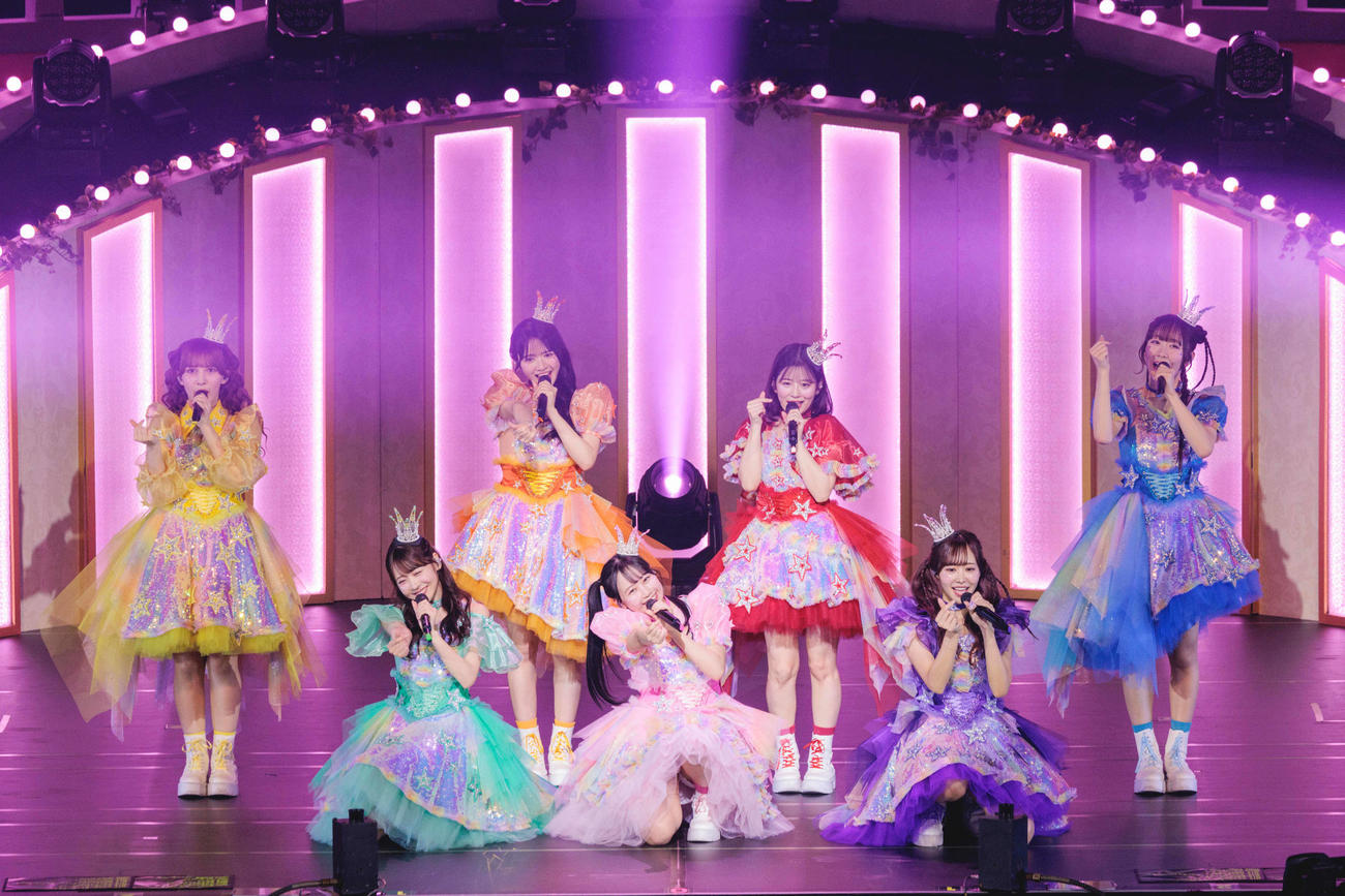 初全国ホールツアーの千秋楽公演を行ったFRUITS ZIPPER