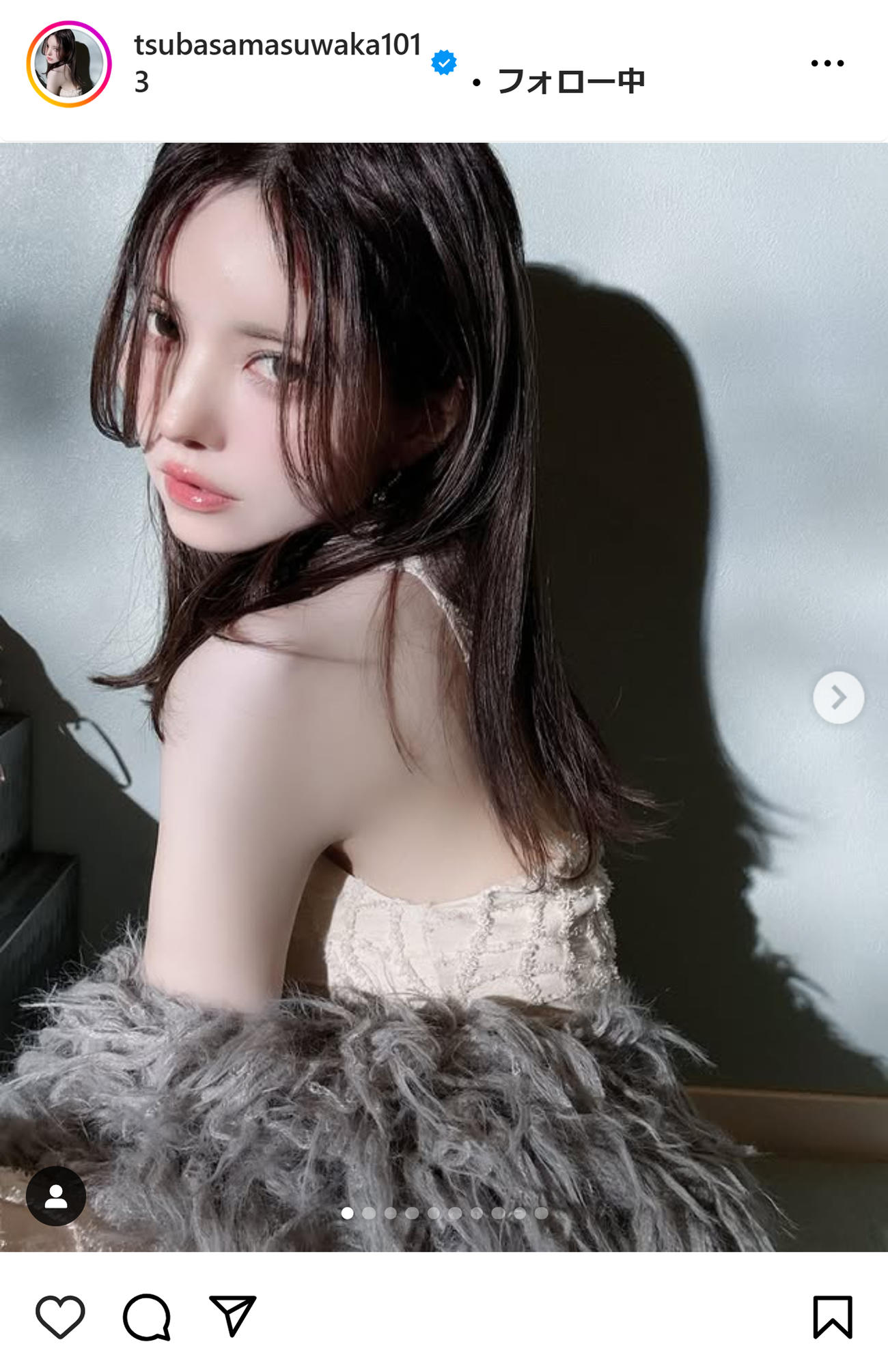 益若つばさのインスタグラムから