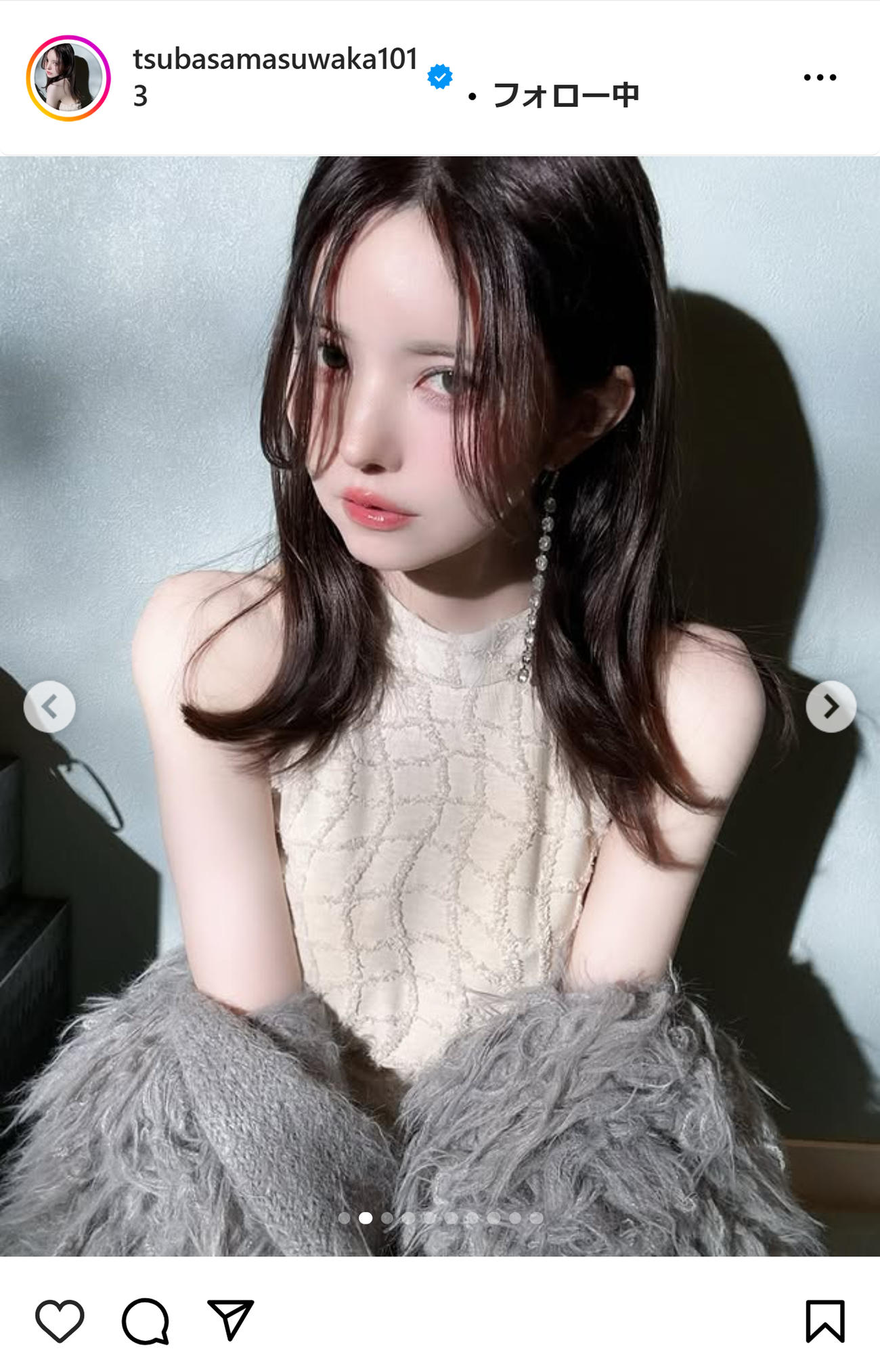 益若つばさのインスタグラムから