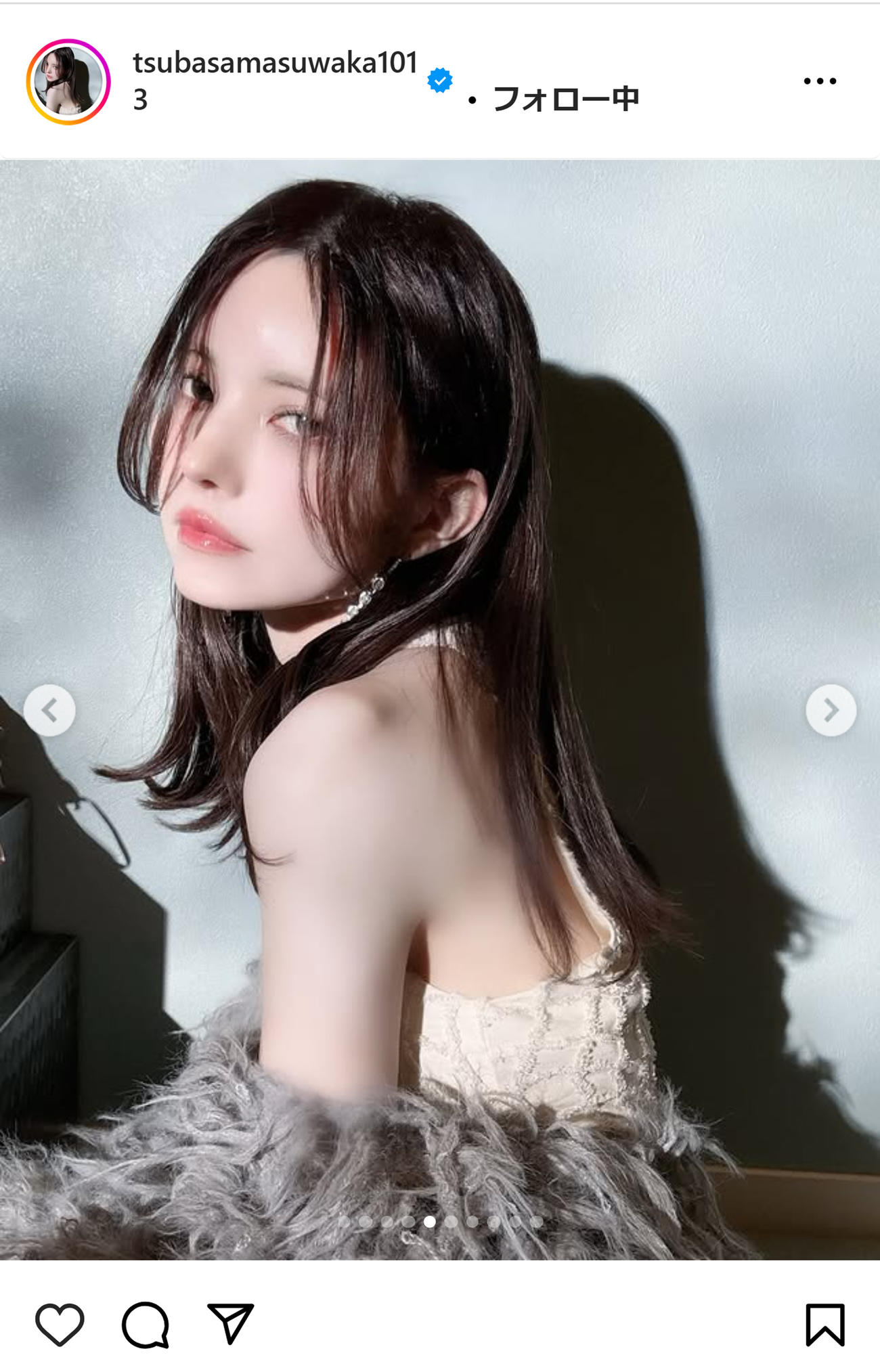 益若つばさのインスタグラムから