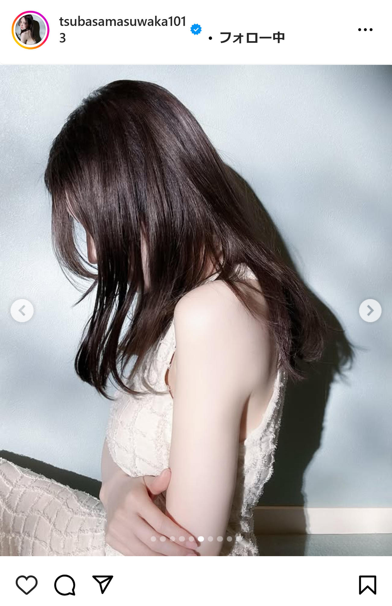 益若つばさのインスタグラムから