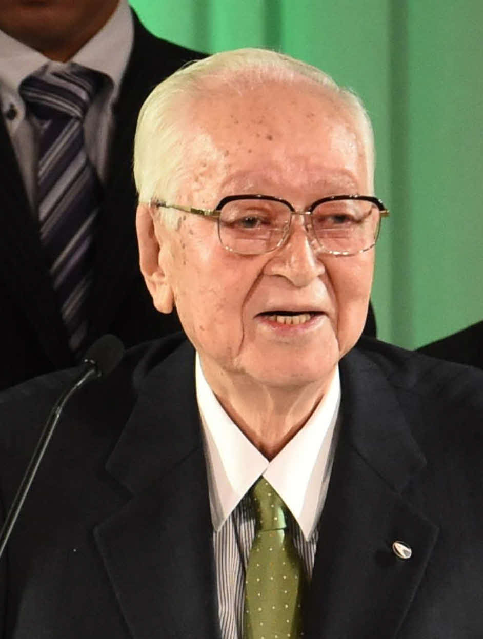 2014年3月、読売巨人軍激励会であいさつする渡辺恒雄・読売新聞グループ本社代表取締役会長・主筆