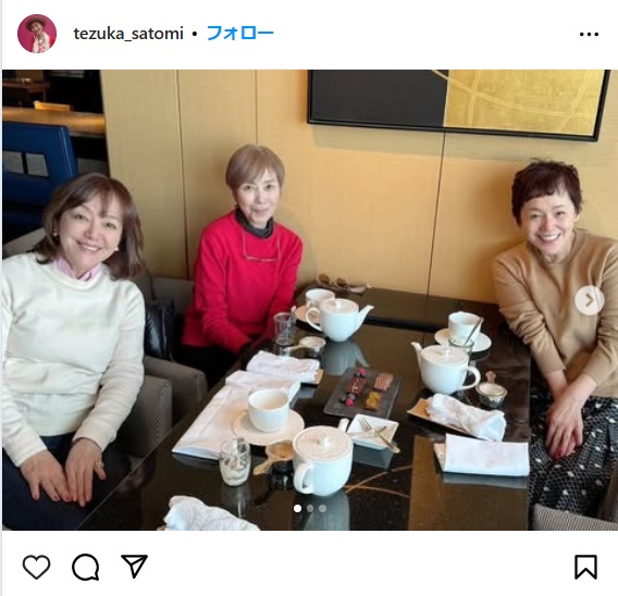手塚理美のインスタから