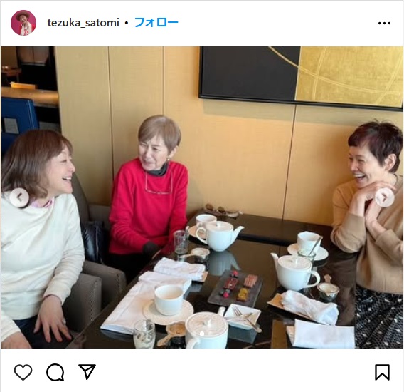 手塚理美のインスタから