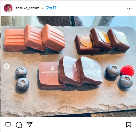 手塚理美のインスタから