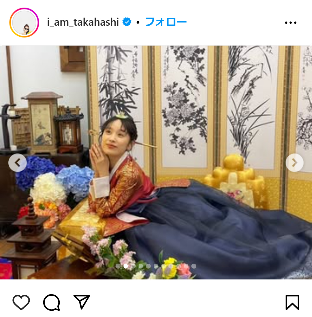 高橋愛のインスタグラムから