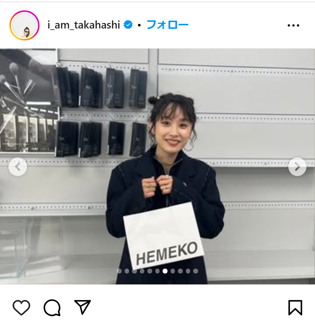 高橋愛のインスタグラムから