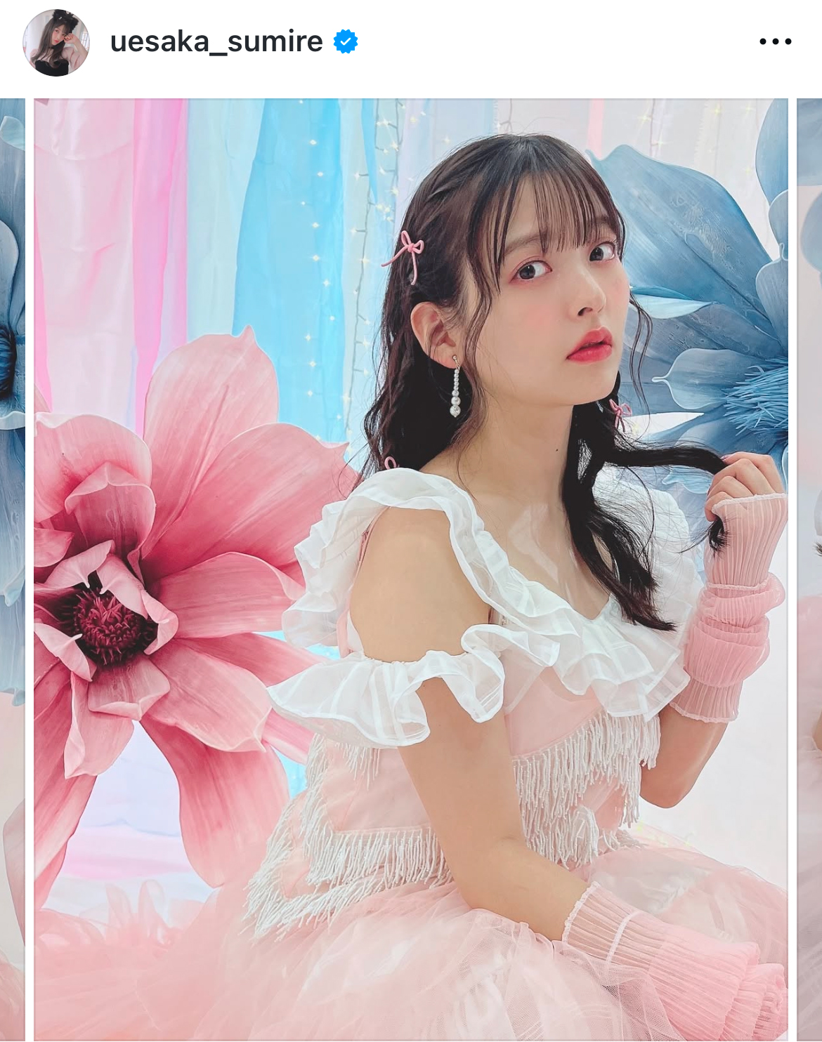 上坂すみれのインスタグラムから