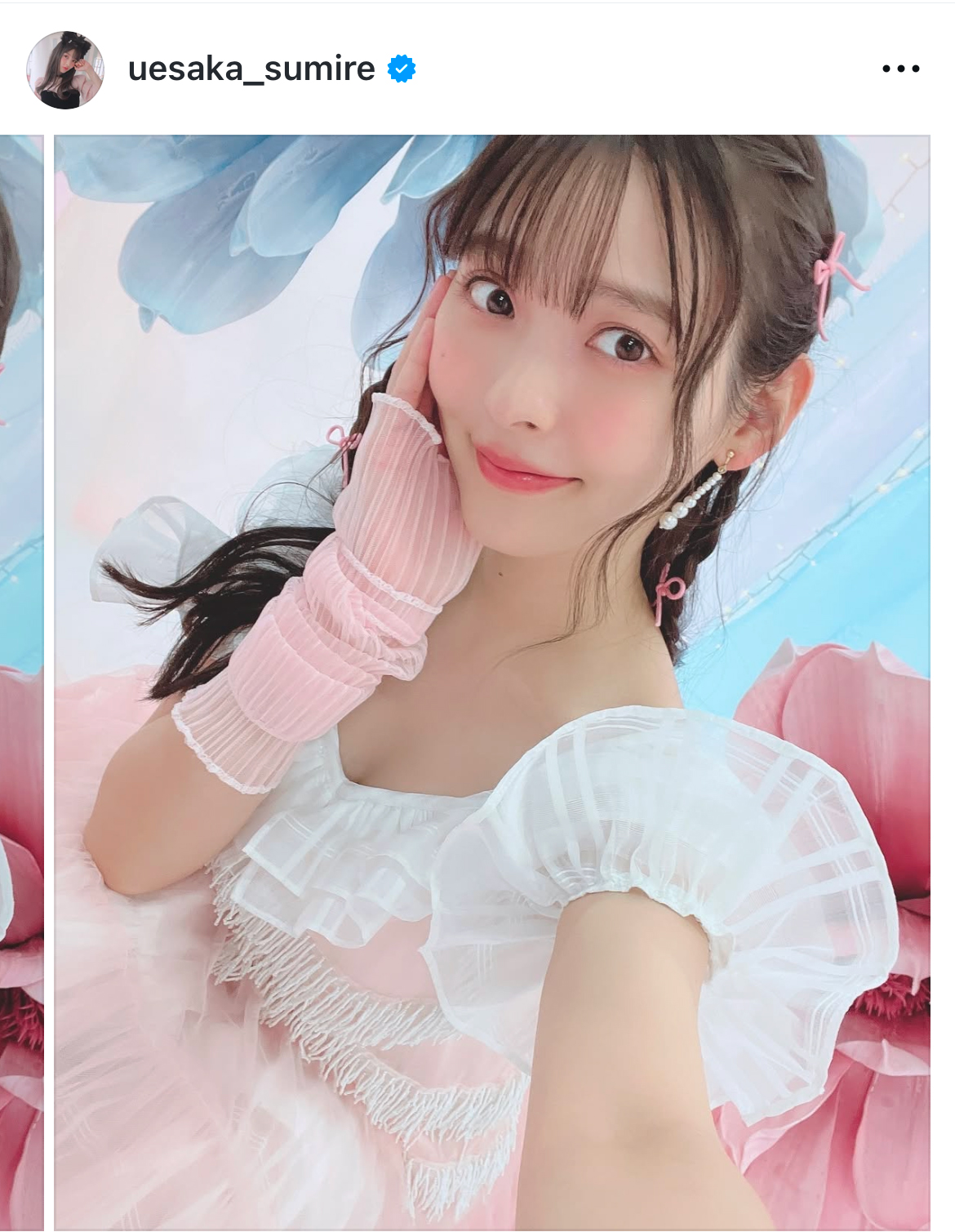 上坂すみれのインスタグラムから