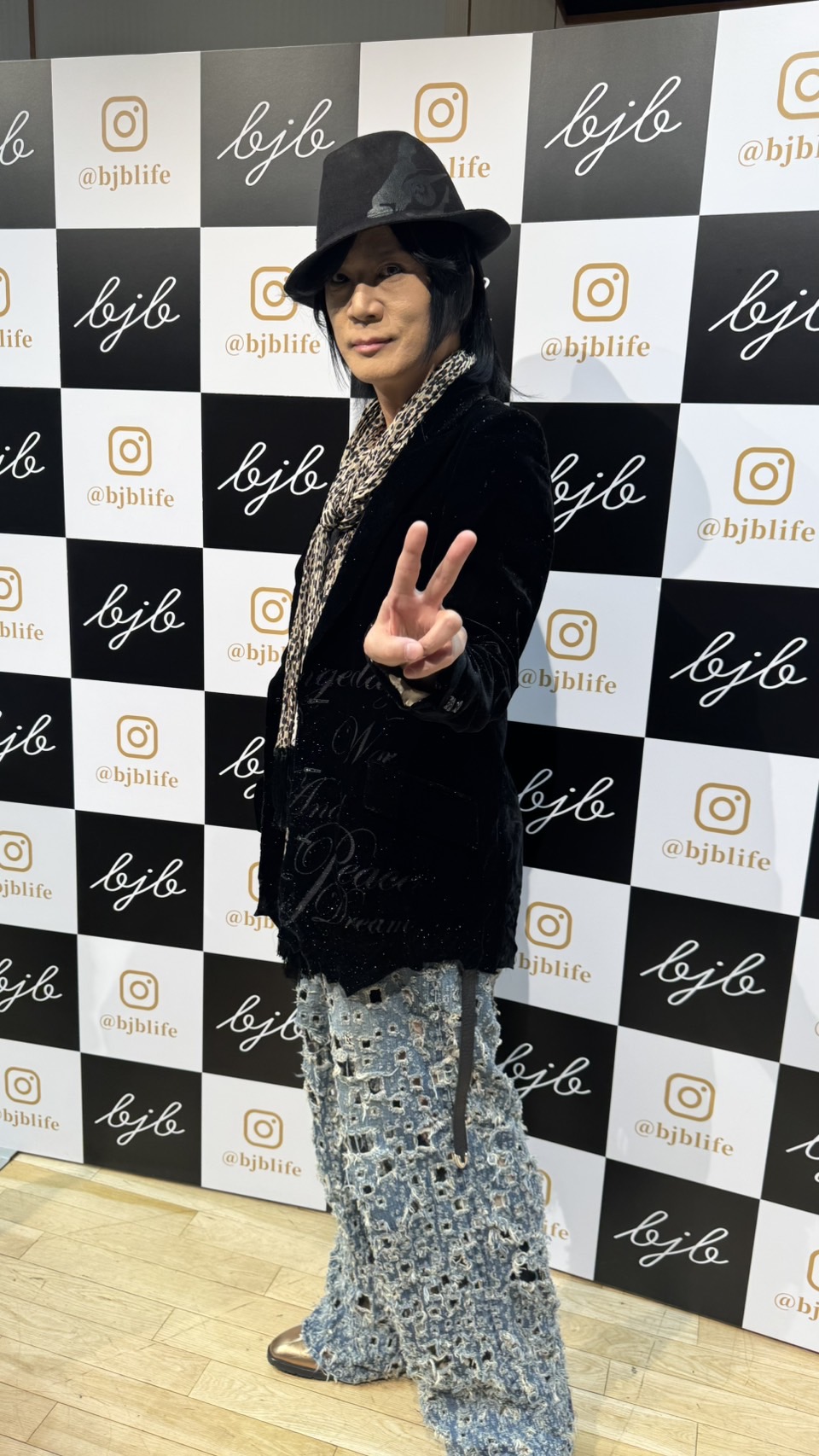 トークイベント「bjbコレクション」に出演した京本政樹